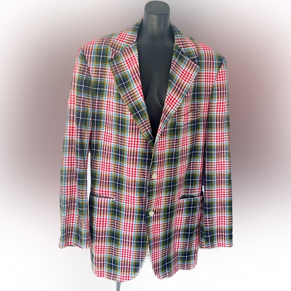 J. Press Other - J.Press NWOT Madra Sport Coat.  Classic fit, lightweight men’s 40 X long tartan!